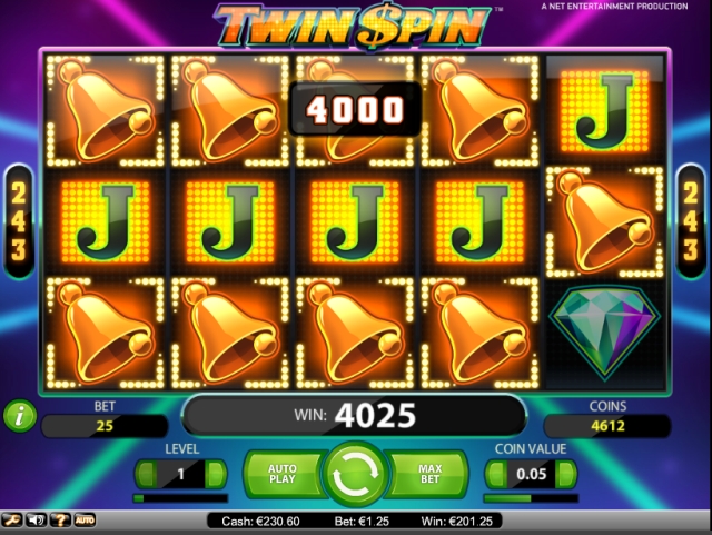 twin spin slot review netent