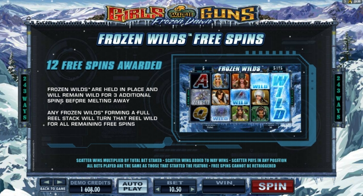 Girls with guns frozen dawn slot review microgaming