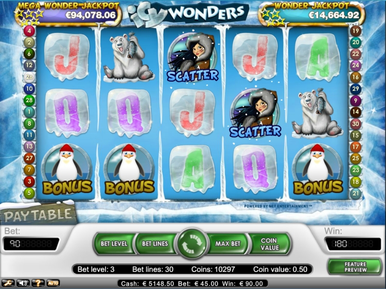 Icy Wonders slot netent