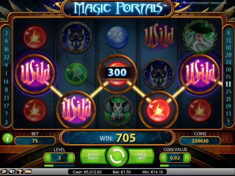 Magic Portals slot Netent