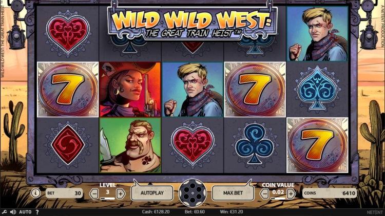 review wild wild west slot netent