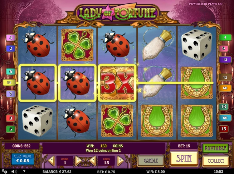 Lady fortune slot review