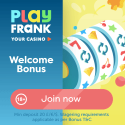 Play Frank free spins bonus