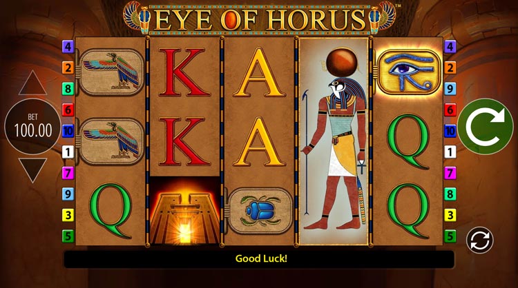 Eye of Horus by Blueprint Gaming