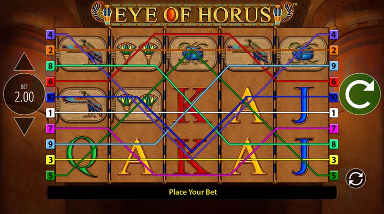 Eye of Horus Free Spins and Bonus Features