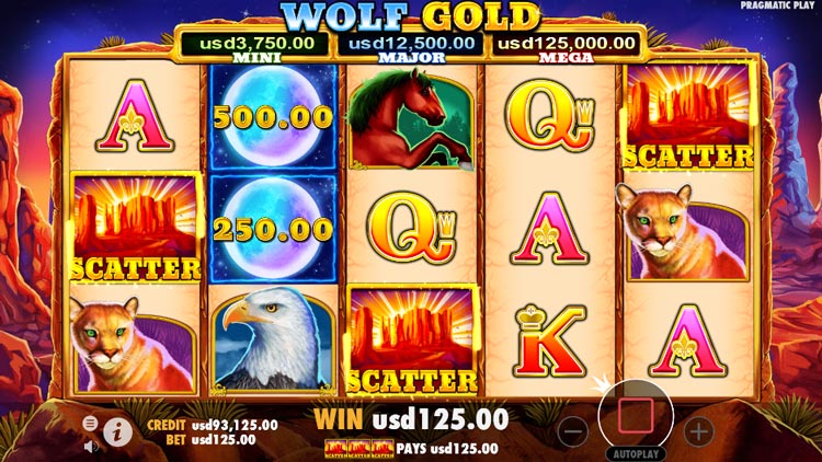 Wolf Gold Free Spins and Bonus Features