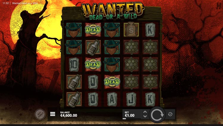 Wanted Dead or a Wild Free Spins and Other Bonus Features