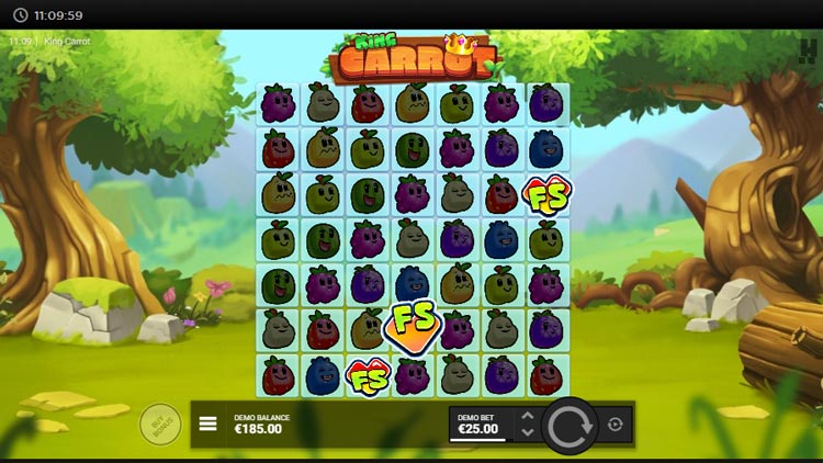 King Carrot slot by Hacksaw Gaming